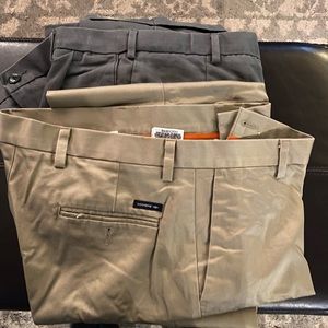 Mens Grey & Tan Dockers 36x34